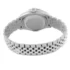 Rear view of the watch, including its bracelet